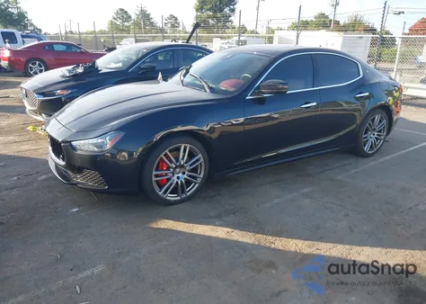 2017 Maserati Ghibli S Q4 z USA, uszkodzony, nr VIN ZAM57RTL0H1235799